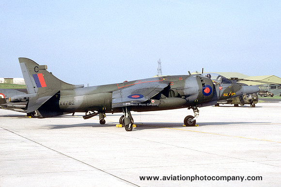 RAF 4 Squadron Hawker Siddeley Harrier GR.3 XV782/C (1978)