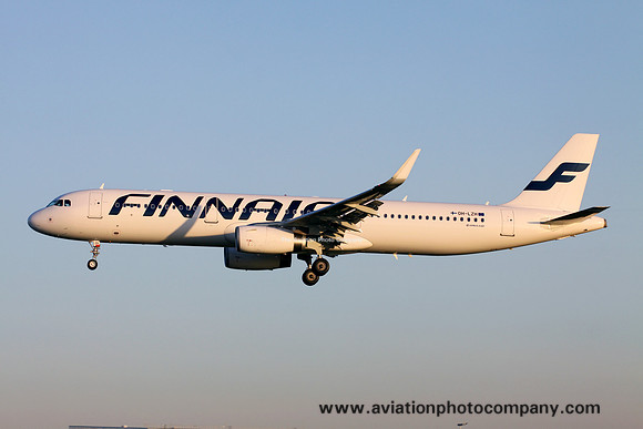 Finnair Airbus A321-200 OH-LZH at London Heathrow (2013)