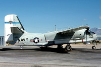 US Navy PMTC Grumman ES-2D Tracker 147872/30 at MASDC Davis Monthan (1980)
