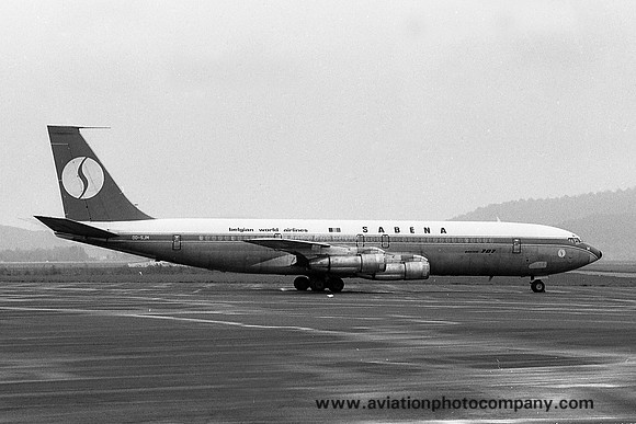 Sabena Boeing 707-329C OO-SJM (1981)