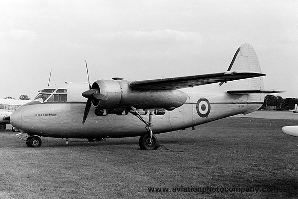 Royal Navy Brawdy Station Flight Hunting Sea Prince C.1 WF138