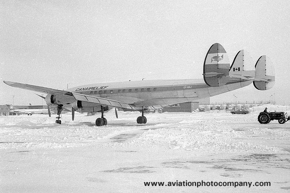 CanAiRelief Lockheed L-1049H Super Constellation CF-NAJ (1968)