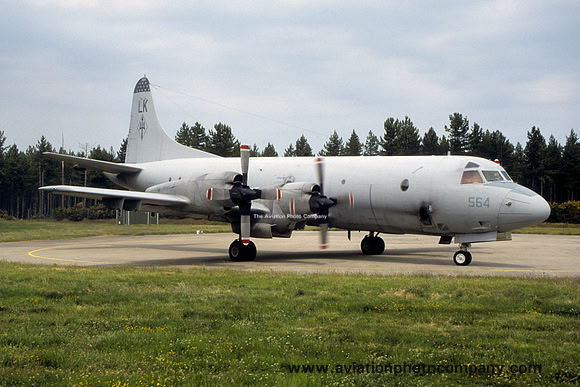 US Navy VP-26 Lockheed P-3C Orion 158564/LK at RAF Kinloss (2001)