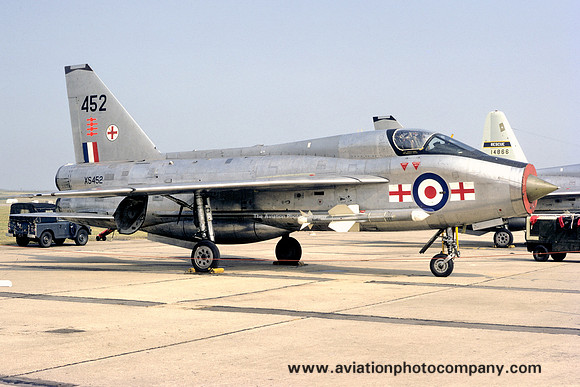 RAF 226 OCU 145 Squadron English Electric Lightning T.5 XS452 (1970)