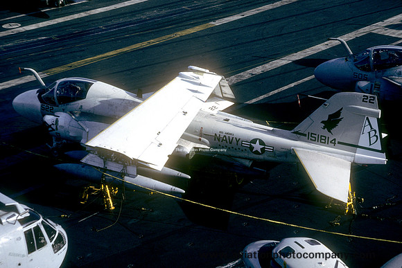 US Navy VA-85 Grumman KA-6D Intruder 151814/AB-522 on board USS America (1992)