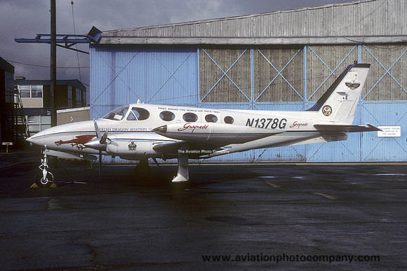 Welsh Dragon Aviation Cessna 340A N1378G (1993)