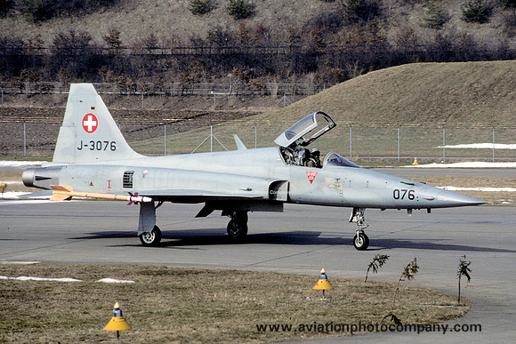 Swiss Air Force Northrop F-5E Tiger II J-3076 (1986)
