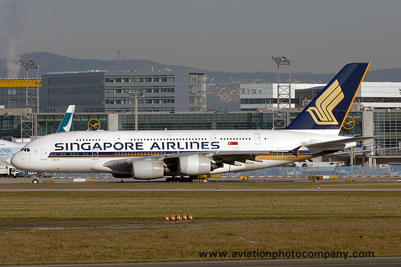Singapore Airlines Airbus A380-800 9V-SKD at Frankfurt (2013)