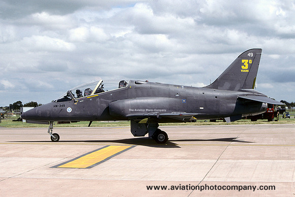 Finnish Air Force BAe Hawk 51 HW-349 at RIAT Fairford (2004)