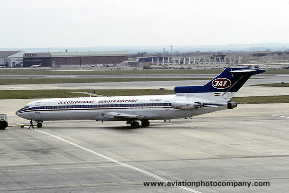 JAT Boeing 727-200 YU-AKF (1984)
