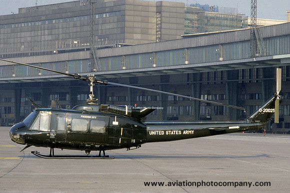 US Army Berlin Brigade Bell UH-1H Iroquois 71-20025 at Berlin Tempelhof
