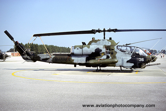 US Marines HMLA-167 Bell AH-1W Cobra 160811/36 (1992)