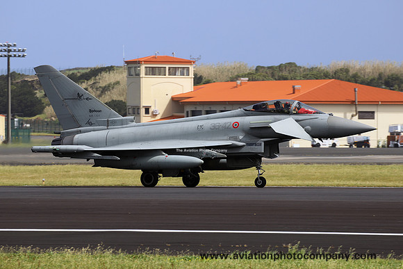 Italian Air Force 36 Stormo Eurofighter F-2000A MM7327/36-42 at Lajes (2024)