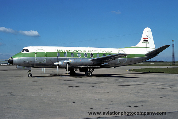 Iraqi Airways Vickers 735 Viscount YI-ACM (1978)