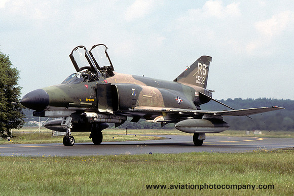 USAF 86 TFW McDonnell F-4E Phantom 68-0532/RS (1980)