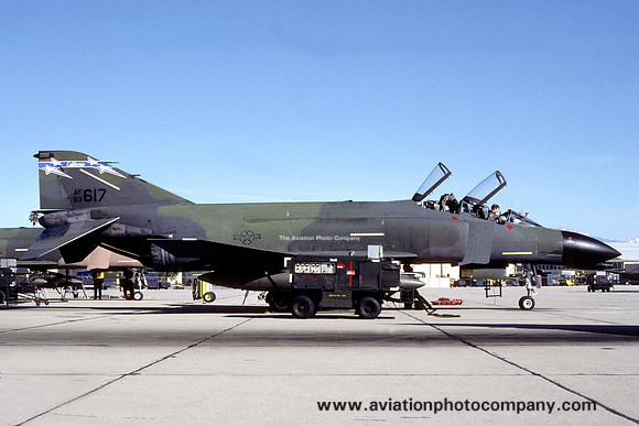 USAF California ANG 196 FIS McDonnell F-4C Phantom 63-7617 (1985)