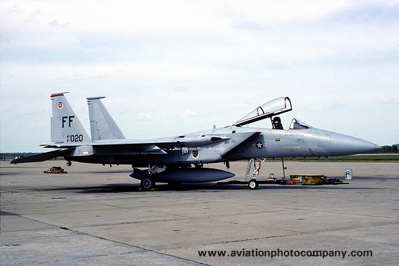 USAF 1 TFW 71 TFS McDonnell Douglas F-15C Eagle 81-0020/FF (1983)