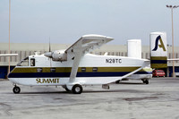 Summit Airlines Short Skyvan 3A N28TC at Atlanta IAP (1977)