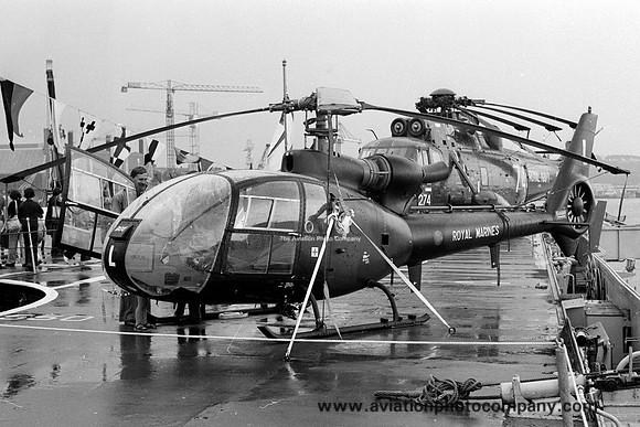Royal Marines Westland Gazelle AH.1 XX377