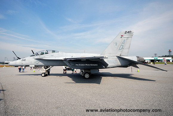 US Navy VFA-106 Boeing F/A-18F Super Hornet 165880/AD-240 at Columbus AP (2012)