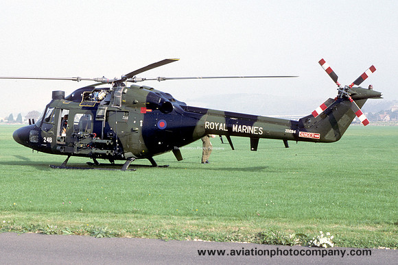 Royal Marines 3 CBAS Westland Lynx AH.1 ZD284/24B (1985)