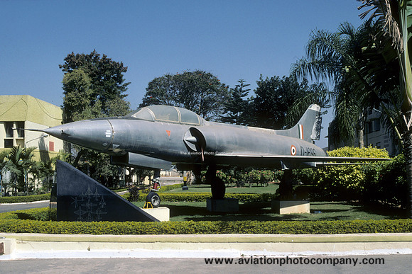 Indian Air Force HAL Marut IT D1696 displayed at Bangalore (2003)