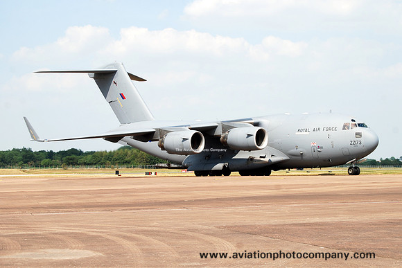 RAF 99 Squadron McDonnell Douglas C-17A ZZ173 at RIAT Fairford (2013)