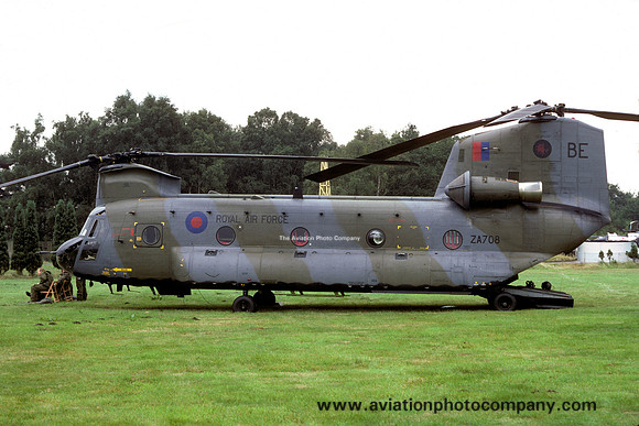 RAF 18 Squadron Vertol Chinook HC.1 ZA708/BE (1982)