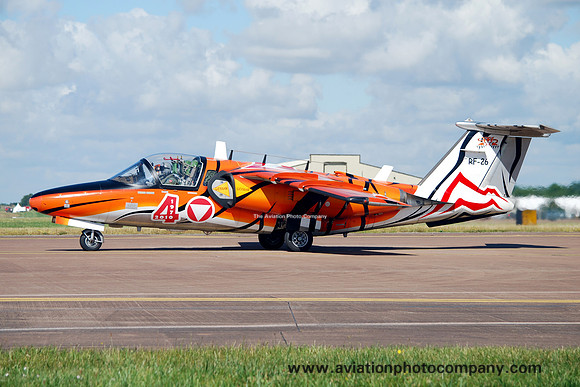 Austrian AF SAAB 105E 1126 at RIAT Fairford (2014)