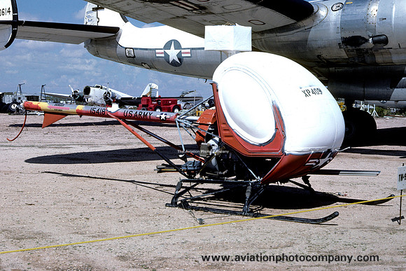 US Army Hughes TH-55A Osage 67-15418 at the Pima County Museum (1980)