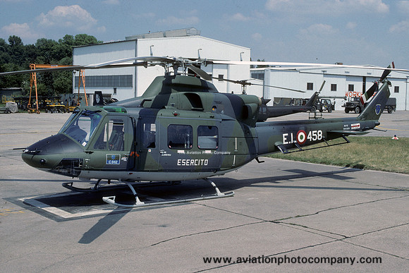 Italian Army 51 Gruppo Agusta-Bell AB-412 MM801258/EI-458 (1989)