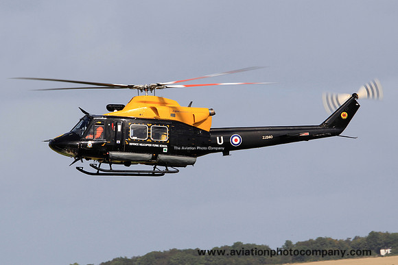 RAF DHFS 60 Squadron Bell Griffin HT.1 ZJ240/U at Prestwick (2013)