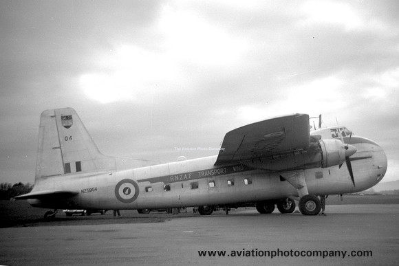 RNZAF 41 Squadron Bristol 170 Freighter NZ5904 (1959)