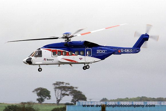 Bristow Sikorsky S-92 G-CALC at Prestwick (2013)