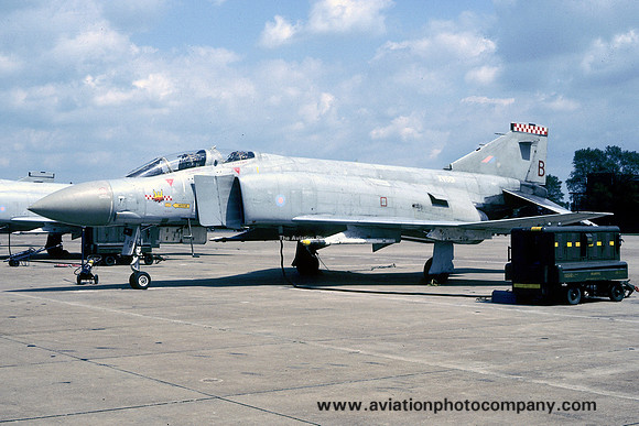 RAF 56 Squadron McDonnell F-4M Phantom FGR.2 XV501/B (1986)