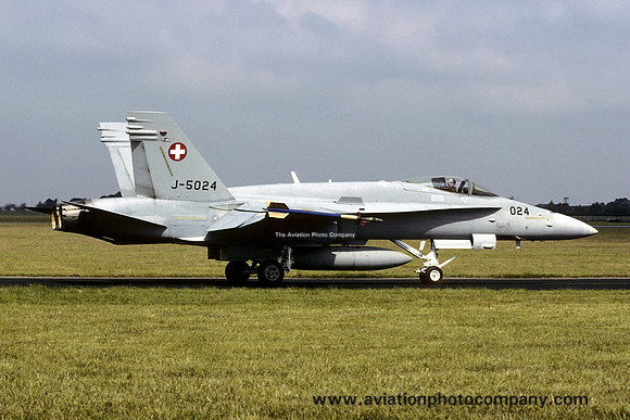 Swiss Air Force McDonnell Douglas F/A-18C Hornet J-5024 (2002)
