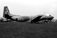 RAF 46 Squadron Avro Andover C.1 XS612 stored at RAF Kemble