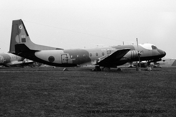 RAF 46 Squadron Avro Andover C.1 XS612 stored at RAF Kemble