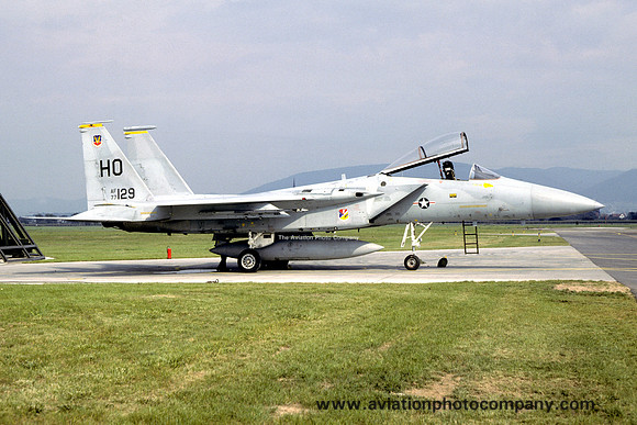 USAF 49 TFW 8 TFS McDonnell Douglas F-15A Eagle 77-0129/HO (1981)