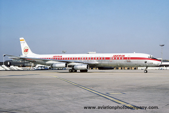 Iberia Douglas DC-8-63 EC-BQS (1979)