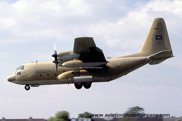 Royal Saudi Air Force 4 Squadron Lockheed C-130H Hercules 473 at Warton (2004)