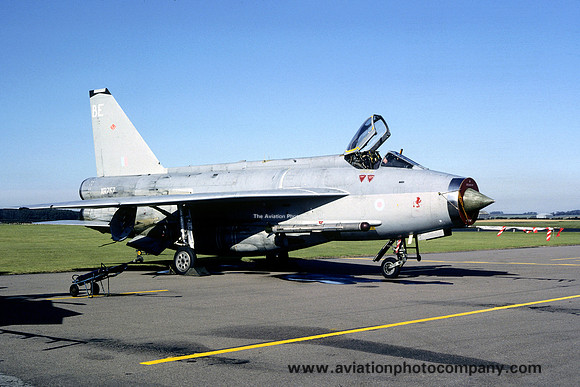 RAF 11 Squadron English Electric Lightning F.6 XR757/BE (1982)