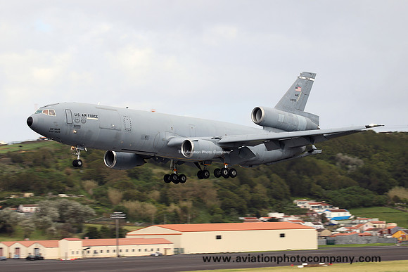 USAF 60/349 AMW McDonnell Douglas KC-10A Extender 85-0033 at Lajes (2024)