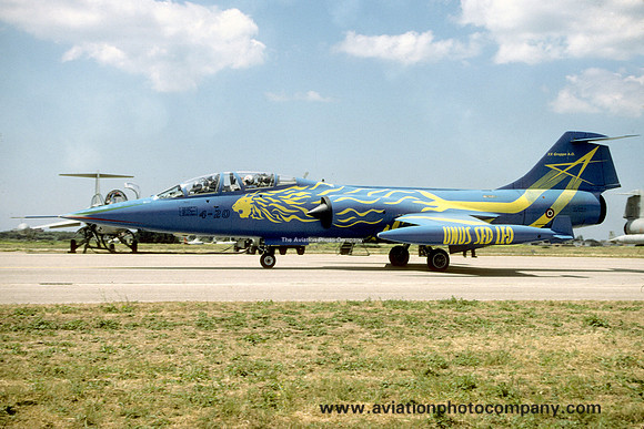 Italian Air Force 4 Stormo Lockheed TF-104G Starfighter MM54253/4-20 (2004)