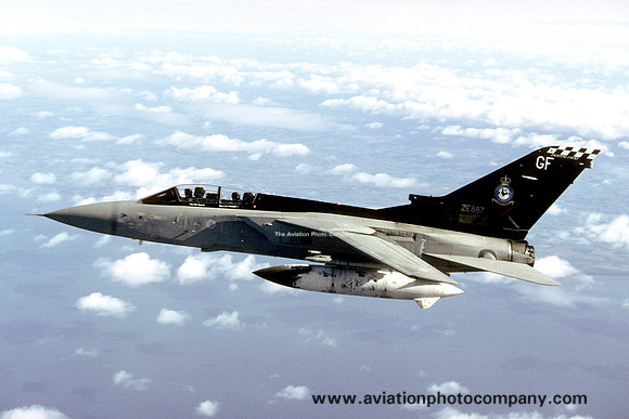RAF 43 Squadron Panavia Tornado F.3 ZE887/F (2009)