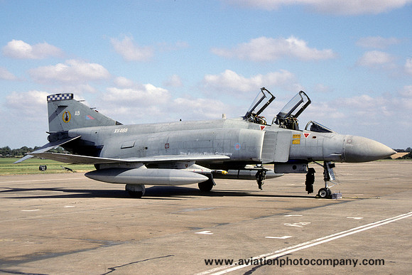 RAF 19 Squadron McDonnell F-4M Phantom FGR.2 XV488/AB (1991)