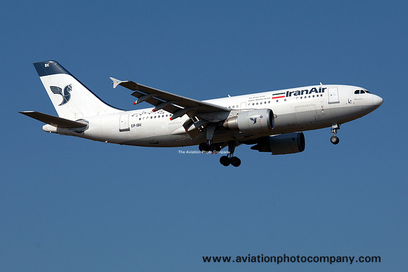 Iran Air Airbus A310-300 EP-IBK at Frankfurt (2013)