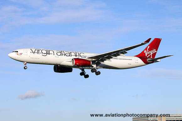 Virgin Atlantic Airbus A330-300 G-VLUV at London Heathrow (2013)