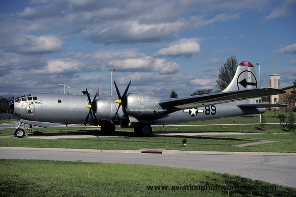 USAF Boeing B-29A Superfortress 44-61671 displayed at Whiteman AFB (2001)