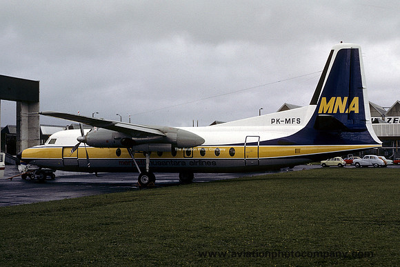 Merpati Nusantara Airlines Fokker F-27-100 Friendship PK-MFS